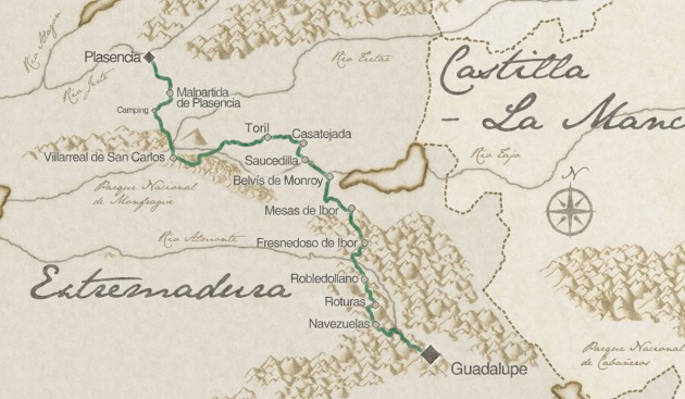 Camino de Monfragüe